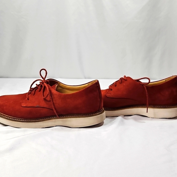 Samuel Hubbard Burnt Orange Womens Loafers Size 8 - Picture 9 of 9
